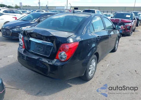 2016 Chevrolet Sonic Lt Auto from USA, damaged, VIN 1G1JC5SH3G4135044